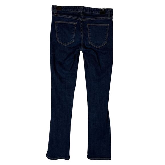 Gap 1969 Jeans Womens 25R Blue Denim Mid-Rise 5-Pockets Perfect Bootcut Leg - Picture 2 of 14